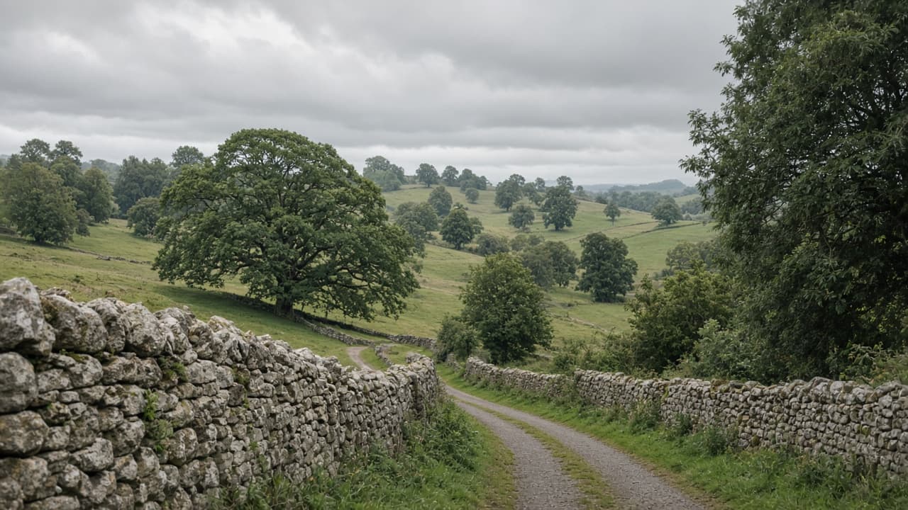 Countryside atmosphere near Ashbourne Residence
